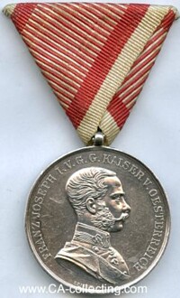 SILVER MEDAL FOR BRAVERY 1st CLASS