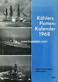 KÖHLERS FLOTTEN-KALENDER 1968.