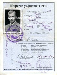 CALL FOR INSPECTION ID CARD 1935