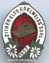 ZITHER-KLUB EDELWEISS SUHL VON 1902.