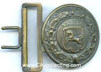 HANNOVER OFFICERS BELT BUCKLE ABOUT 1930