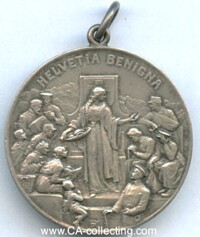 HELVETIA BENIGNA-MEDAILLE 1917.