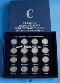 THE OFFICIAL EURO COMMEMORATIVE COINS 2009