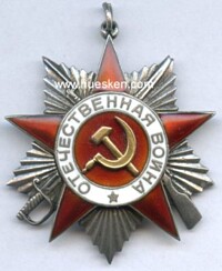 ORDER OF THE PATRIOTIC WAR  2nd CLASS.