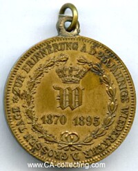 TRAGBARE BRONZEMEDAILLE 1895