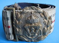 PARADE BELT WITH BUCKLE FOR OFFICERS