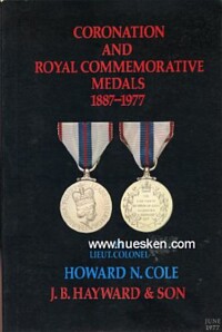 CORONATION AND ROYAL COMMEMORATIVE MEDALS 1187-1977.