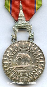 ORDER OF THE WHITE ELEPHANT SILVER MEDAL