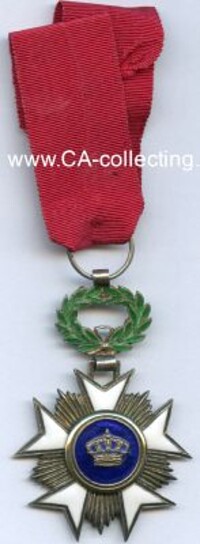 ORDER OF THE CROWN 5th CLASS KNIGHTCROSS.