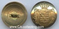 GILDED BUTTON WITH ARMS 22mm