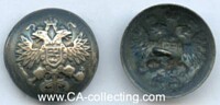 SILVERED UNIFORM BUTTON WITH ARMS 22mm