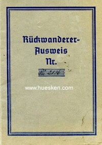 RÜCKWANDERER-AUSWEIS NR. 2136