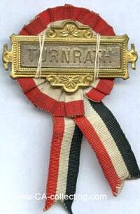 DECORATIVE BADGE ABOUT 1880