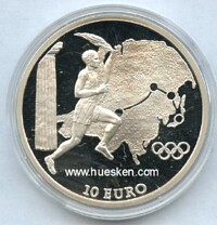 GREECE - 10 EURO 2004 OLYMPIC GAMES ATHEN