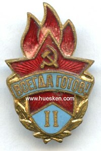 YOUNG PIONEER BADGE 2nd CLASS