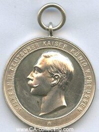 SILVER SHOOTING PRIZE MEDAL 1896