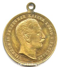 TRAGBARE BRONZEMEDAILLE 1890
