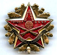BADGE READY FOR DEFENCE OF THE UDSSR