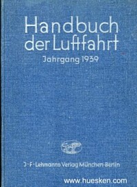 HANDBUCH DER LUFTFAHRT - JAHRGANG 1939.
