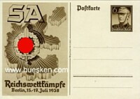 GANZSACHE-POSTKARTE 1938