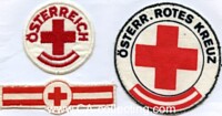 AUSTRIA RED CROSS SOCIETY PATCHES.