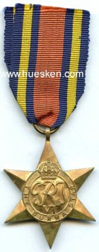 BURMA STAR 1939-1945