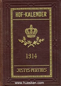 GOTHAISCHER GENEALOGISCHER HOFKALENDER 1914