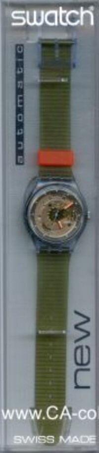SWATCH 1993 AUTOMATIC BLUE MATIC SAN100.