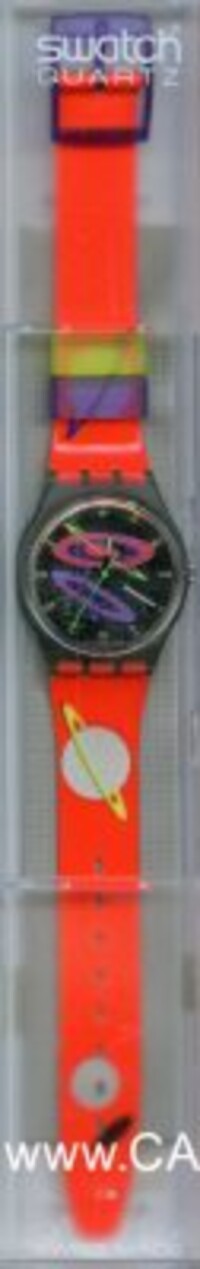 SWATCH 1993 GENT SILVER PLANET GM112.