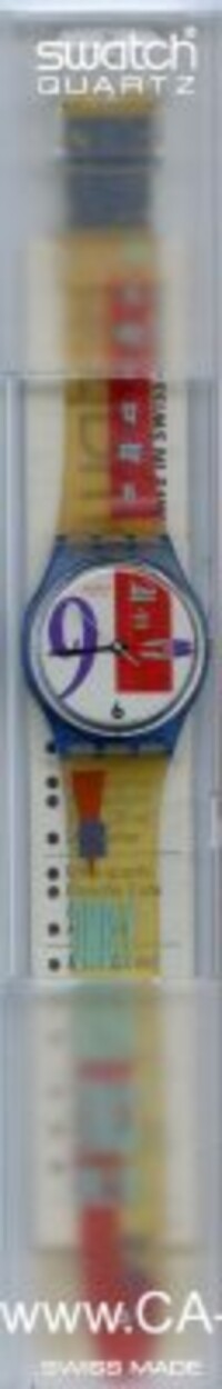 SWATCH 1991 GENT BOLD FACE GN112.