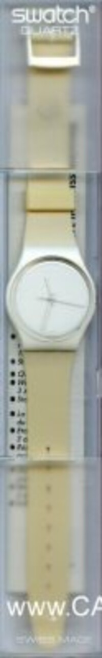 SWATCH 1987 GENT WHITE OUT GW107.