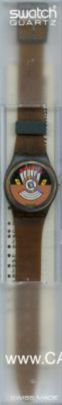 SWATCH 1986 GENT RUFFLED FEATHERS GF100.