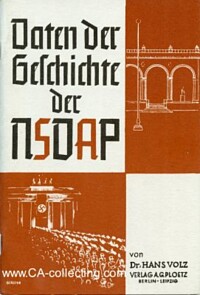 DATEN DER GESCHICHTE DER NSDAP.