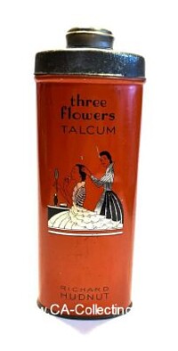 RICHARD HUDNUT - THREE FLOWERS TALCUM.