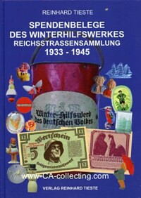 KATALOG SPENDENBELEGE DES WINTERHILFSWERKES - REICHSSTRASSENSAMMLUNG 1933-1945.