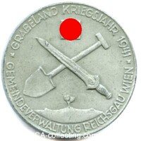GRABELAND-MEDAILLE 1941 DER STADT WIEN