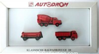 WIKING 99016 - AUTODROM - KLASSISCHE BAUFAHRZEUGE III